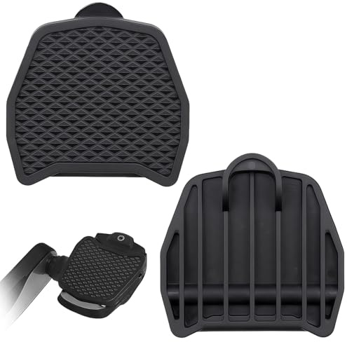 LUMOOM Pedal Converter, Pedal Plate Compatible with Shimano SPD-SL Click Pedals, Street Pedal Plate for Keo Look, No Shoe Plates Needed, for Grip and Comfort