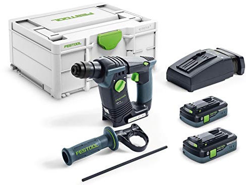 Festool 576514 Cordless Hammer Drill BHC 18 HPC 4,0 I-Plus,Black