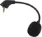 EMSea 3,5-mm-Ersatzmikrofon 16 cm Reduziert Geräusche Abnehmbar Kompatibel mit Kingston Hyper X Cloud II Cloud X Cloud Pro Silber Gaming-Headset Schwarz