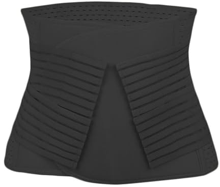 Fajas Embarazo Premamám,Posparto Recuperación Cinturón,Cinturón Embarazada Ajustable,Postparto Recuperación Vientre Banda,Mujer Adelgazantes Faja Espalda Cinturón Lumbar Abdomen Transpirable,23 x 94cm