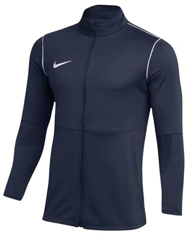 Nike FJ3022-451 M NK DF PARK20 TRK JKT K R Jacket Men's OBSIDIAN/WHITE/WHITE Size XL