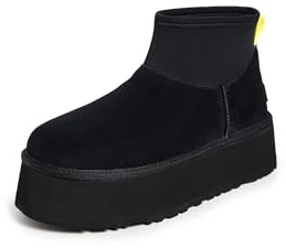 UGG Classic Mini Dipper 1168170-BLK, Women winter boots,boots, Black, 40 EU