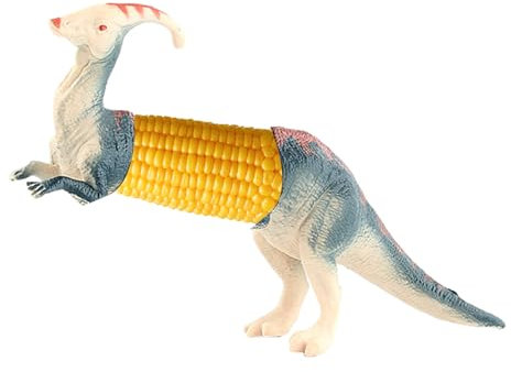 Dinosaur Corn Cob Holders Unique Cute D-ino Cob Holder with Secure Prongs Stainless Steel Reusable Corn On The Cob Holders Easy to Clean for BBQs Picnics Family Dinners BPA Fr-ee