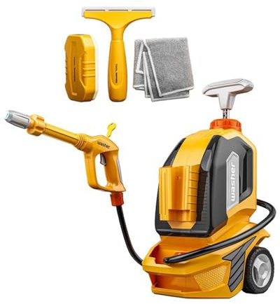 YPREWY Kids Car Cleaning Toy Set Educational Role Playing Develops Motor Skill With Adjustable Nozzle Outdoor Activity Car Washing Machine Toy For Children
