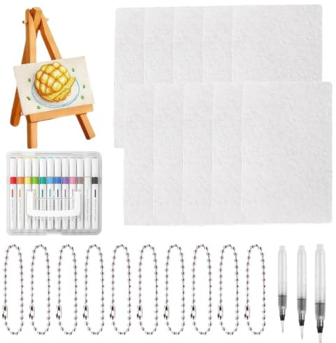 3D Puffy Paint Kit - 12 Färger Markör Set Bubble Art Sponge Canvas Ritbräda, Creative Craft Supplies Giftfria Bläckpennor | Barnsemester För Skolan Hemmalek