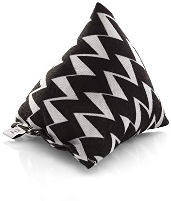 CanadianCat Company | Schmusekissen Pyramide XL Zig-Zag mit Baldrian für Katzen