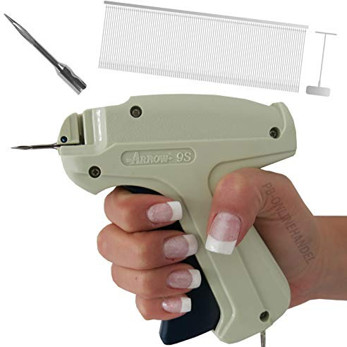 Etikettierpistole Arrow 9S Standard + 1.000 Standard-Heftfäden + 1 Ersatznadel Mark I Standard [Set 1] Etikettiergerät Tag Gun | PB-Onlinehandel