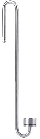 Aquarium-Diffusor, Edelstahl-Kohlendioxid-Diffusor, CO2-Diffusor, Zerstäuber, Aquariumzubehör(M (250mm))