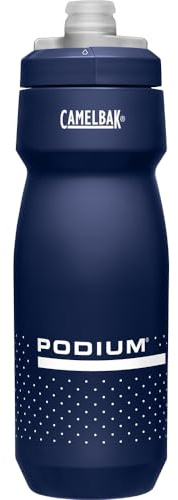 CamelBak Podium Bike Squeeze Water Bottle Navy Blue, 24oz