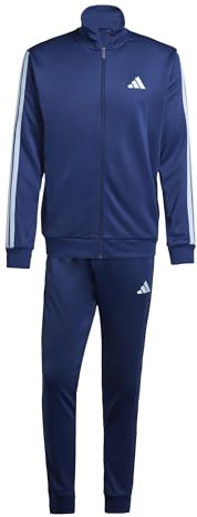 adidas Homme 3 STRIPES FRENCH TERRY TRACKSUITS, dark blue, XXL