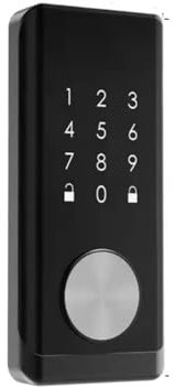 Serrure Connectée, Serrure De Porte Électronique Numérique, Avec Mot De Passe Intellint À Empreintes Digitales, Carte Rfid, Entrée Sans Clé Tuya, Serrures Biométriques Numériques ,Smart Lock facile à