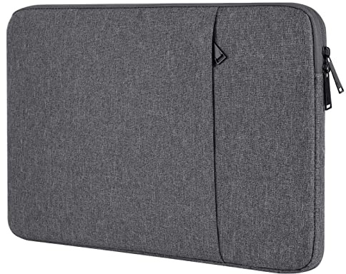 Chelory 15.6 Inch Laptop Sleeve for 16 Inch MacBook Pro Max, Laptop Case for 15.6 16 Inch Notebook Ultrabook Computer Shockproof Protective Cover Water Resistant Bag Carrying Case, Dark Gray