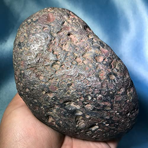AUOQKQUT Cristal Naturel Brut 751g Rare avec granulés de magnétisme Faible, spécimen de Cristal de Pierre PEIQIYIN décoration d'intérieur