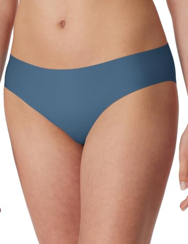 Schiesser Damen Invisible Slip - Cotton - atlantikblau_161924-42