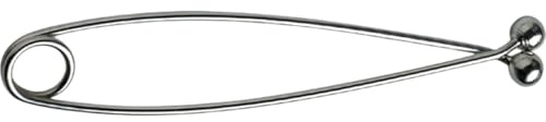 PRO FILSTAR Maulsperre Hecht Nickel 17cm Rachensperre Angeln - Schonrachensperre - Hecht & Raubfisch Werkzeug - Hakenlöser Angelzubehör - Angelhaken Zubehör - Angel Gadgets - Sport Fishing Accssories