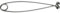 PRO FILSTAR Maulsperre Hecht Nickel 17cm Rachensperre Angeln - Schonrachensperre - Hecht & Raubfisch Werkzeug - Hakenlöser Angelzubehör - Angelhaken Zubehör - Angel Gadgets - Sport Fishing Accssories