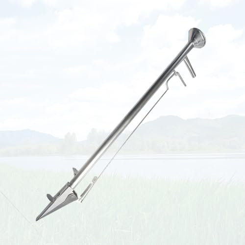 Strumento per trapiantare piante vegetali – Fioriera per bulbi in acciaio inox con ciotola a imbuto e design a pedale per piantare in giardino e serra in modo efficiente