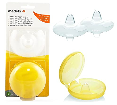 MEDELA AUFLAGEN DECKENSCHLEIFEN CONTACT FÜR Nippel L 2pcs