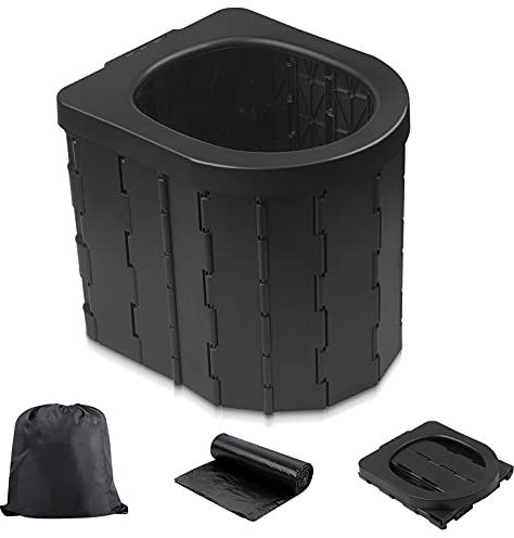Toilettes portables, pour adultes, pour camping, voiture, voyage, extérieur, randonnée, sac à dos, voyages, tente, bateau, plage, embouteillage, maison