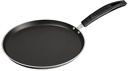 AM Home and Kitchen Non-Stick 29cm Pancake Pan for Flawless Crepes, Dosas & Rotis – Even Heating, Less Oil & Quick Cleanup – Stay-Cool Handle & Induction Compatible