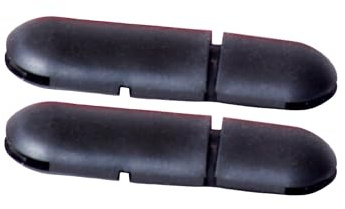Tourna Locking Vibration Dampener Black 2 Pack
