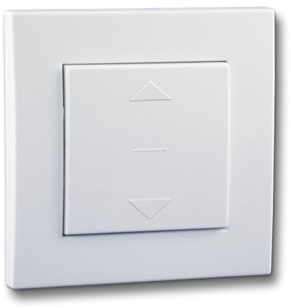 Comfort Wippschalter o. Wipptaster (Raster o. Taster) Unterputz nach Wahl, für Rollladen- & Markisen-Motoren rohrmotoren 230 V (Taster)