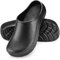 ESTRO Gartenschuhe Damen Clogs Geschlossen - Gartenclogs Herren Unisex Gummischuhe Leicht Gartenclogs Damen Garten Clogs Herren CC01 (42, Schwarz)
