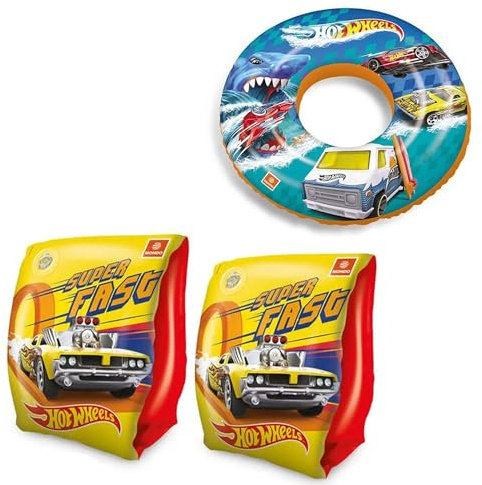 ICE TOYS set braccioli e ciambella bambini mare estate piscina (wheels)