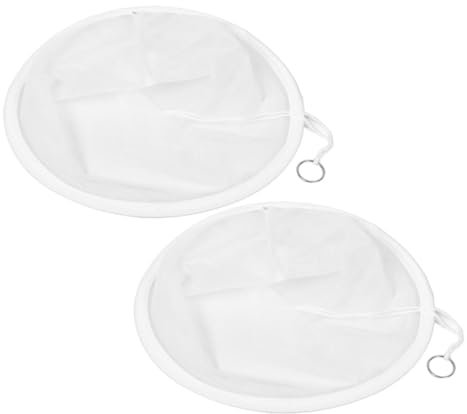 Filtre à Miel Conique en Nylon 150 Mailles, Lot de 2 Pièces