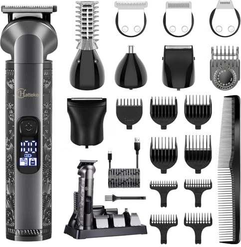 Hatteker Cortapelos inalámbrico para hombre 609G