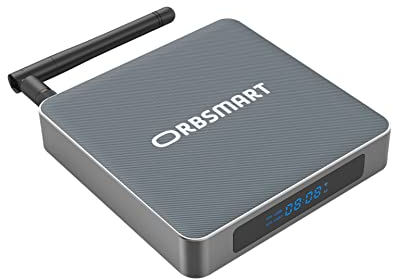 Android 11 TV Box Orbsmart TR43 4K (UHD) HDR10 Smart Mini PC (CPU quad-core, 8 GB DDR4 RAM, HDMI 2.0, WLAN ac, BT 4.2)