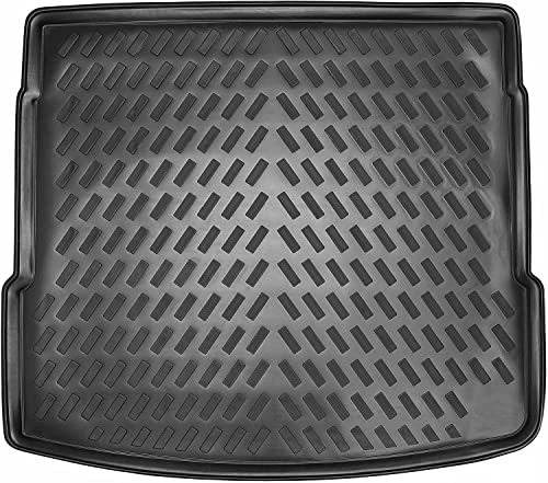 ELMASLINE 3D Vasca Auto Baule per Jeep Compass 2 2016-2025 (pianale di carico superiore) | Vasca per il bagagliaio | Bordo extra Alto