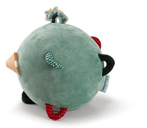 Lilliputiens - Pelota sensorial Sonora Joe - Pelota de Actividades en Tela Musical para bebés y niños pequeños - Estimulación de los sentidos - Juego de Despertar y motricidad - Desde 6 Meses - 83397