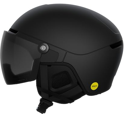 POC Obex Visor Casco da Sci – Casco con Visiera Integrata, Clarity by POC, MIPS, Riflettore RECCO, Regolazione 360°, Compatibile con Occhiali, Comfort e Visione Nitida