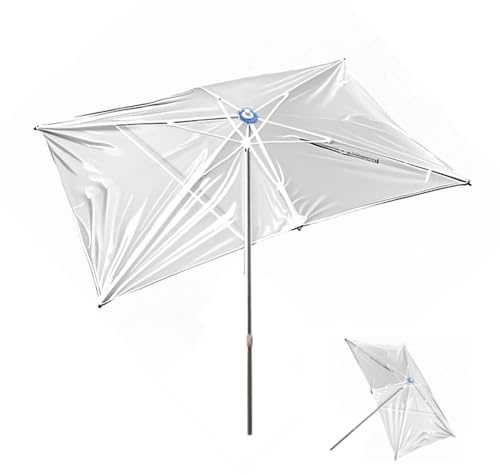 RTVGNSZSJL Rettangolare Ombrello da Giardino 4m 3m 2m Ombrello da Terrazza Trasparente Grande Ombrello da Mercati per Piscina, Patio, Gazebo(3x2m/10x6.5ft)