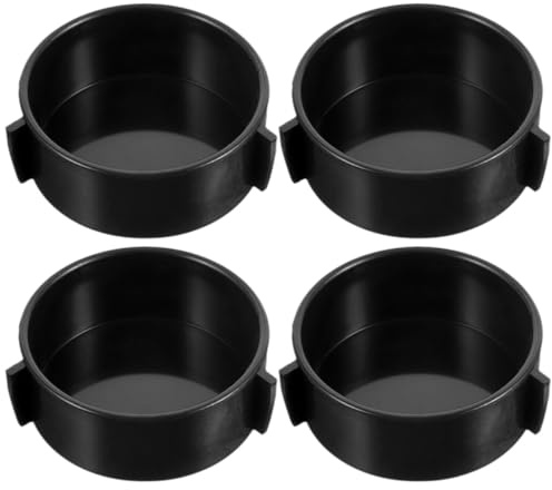 FOMIYES Ciotole Ceramiche per Rettili, Set da 4 per Alimentazione e Acqua, Adatte a Terrari Lucertole, Uccelli e Piccoli Animali