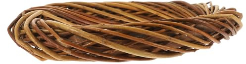 Milisten Couronne en Osier pour Bricolage Créatif 20 CM, Fournitures pour Décoration de Fêtes et Intérieur