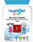 Health4All Kids Sea Kelp Iodine 75mcg 90 Chewable Tablets 3 Months Supply, Natural Vegan Iodine Supplement for Children 3+, Supports Learning & Growth, Sugar-Free Orange Flavour | Made in UK