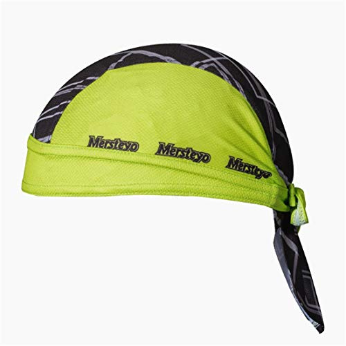 X-Labor, bandana unisex, traspirante, protezione dai raggi UV, per ciclismo, MTB, copricapo giallo