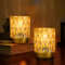 Premier Battery Operated Lamp, Bedside Lamps Set of 2 Timer, Cordless Table Lamp, Mini Battery Operated Lights, Decorative Table Lamps for Bedroom Living Room, Amber [Energy Class E]