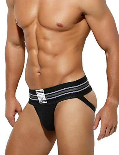 Mauro Kane Jockstrap Män Sexig Suspension String String Underkläder Thong Sport Trosor