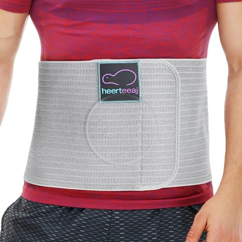Fascia ernia ombelicale. Cinto per ernia ombelicale - Sostegno per ernia addominale. Fascia per ernia ombelicale uomo e donna. Cintura ernia ombelicale: traspirante, ergonomica e terapeutica.