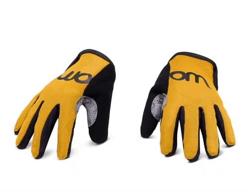 woom Children Gloves (Ages 2-5), Yellow, Size 5