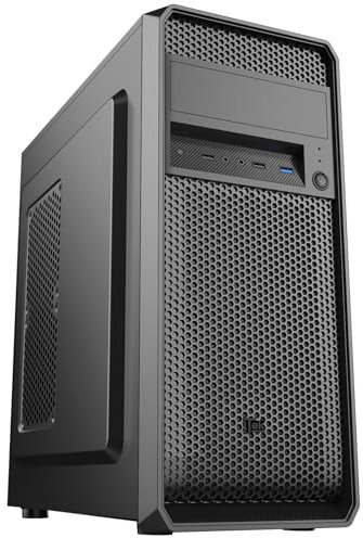 Itek Caja Pc PRIME Dark - Torre Mediana, ATX, 500W, USB3.0, Ventilador 12cm