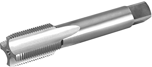 Burkit M24 x 1,25 Gewindebohrer Rechtshänder, HSS M24 x 1,25 gerade geriffelte Maschinengewindebohrer