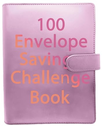 100 Envelope Saving Challenge | 100 Umschlag Geld Sparen Challenge | Sparbuch für Geld Challenge | 5 Geldspar Ordner Booklet | Geldspar Binder Budget Planner Leicht zu Sparen €5050