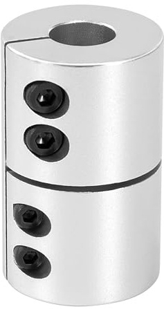 Accoppiamento Albero 12mm a 14mm, Connettore Motore di Alluminio Giunto per Albero, Accoppiatore Rigido per Stampante 3D Macchina CNC Encoder fai da te (32x45mm)