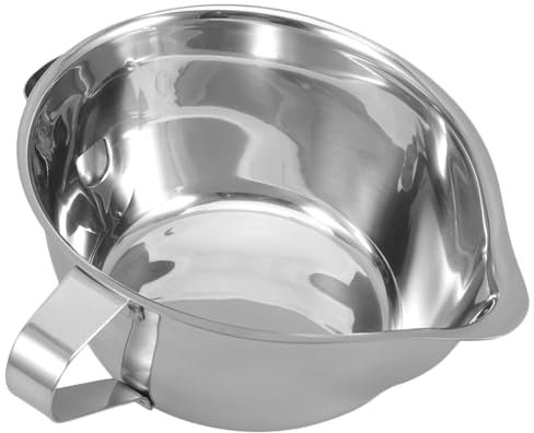 TOPPERFUN Séparateur Huile Acier Inoxydable Filtre à Graisse Polyvalent pour Sauces Ustensile de Cuisine pour Alimentation