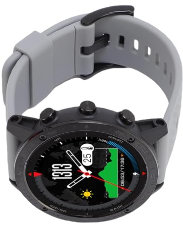 RiToEasysports Sensore di profondità Smart Sports Watch, Esperienza di Immersione Migliorata, Batteria Duratura, Prestazioni per Tutte le Stagioni, Notifiche Istantanee con Nuoto, Snorkeling, (BLACK)
