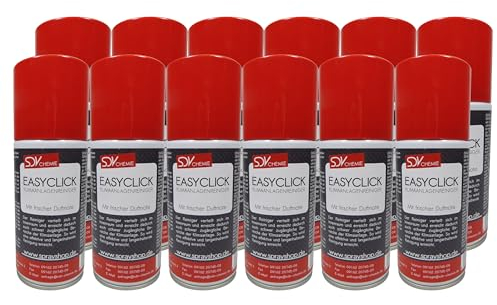 SDV Chemie Klimaanlagenreiniger 12x 150ml Easyclick Quick Fresh Klima Click Air Conditioner AC Power Cleaner